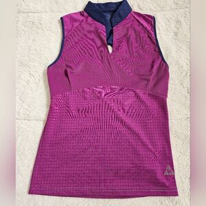 Purple/Blue Sleeveless Tank Top. Size M. Excellent Condition